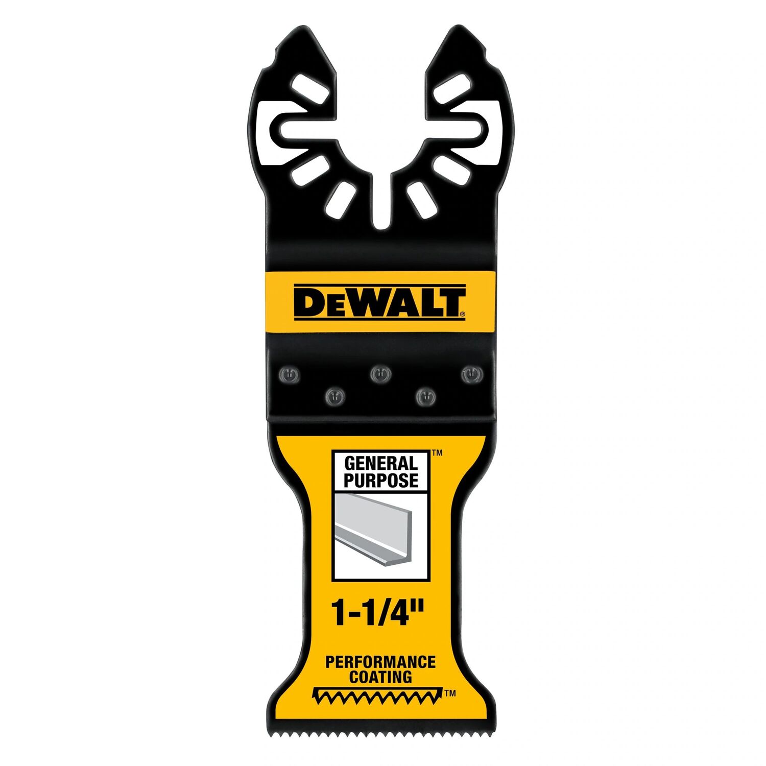 DEWALT Oscillating Metal Cutting Titanium Blade, 1 1/4-In