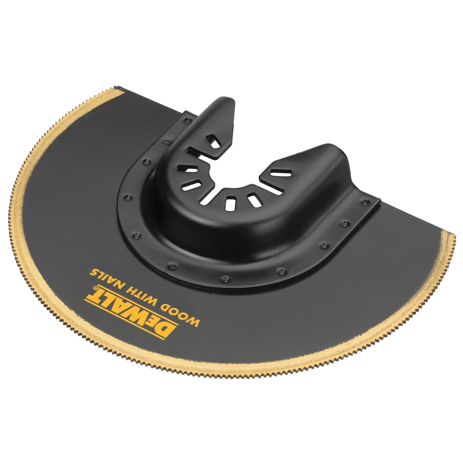 DEWALT Oscillating Wood With Nails Cutting Titanium Semicircle Blade, 4-In