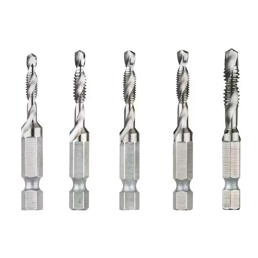 DEWALT Drill Tap Set, 5-Pc