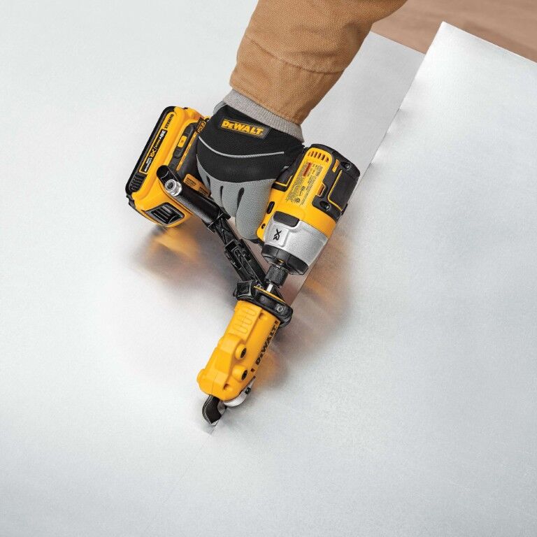 DEWALT Impact Ready 18 Gauge Shear Drill Attachment