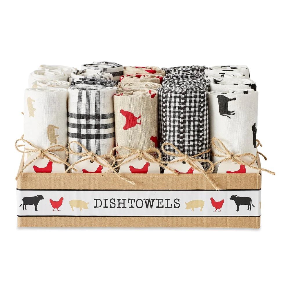 DII Design Farmhouse  Dishtowel PDQ Assortment