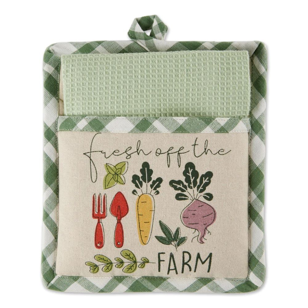 DII Design Fresh Off The Farm Potholder Gift Set
