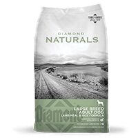 Diamond Naturals Large Breed Lamb & Rice Adult Dry Dog Food, 40-Lb Bag 