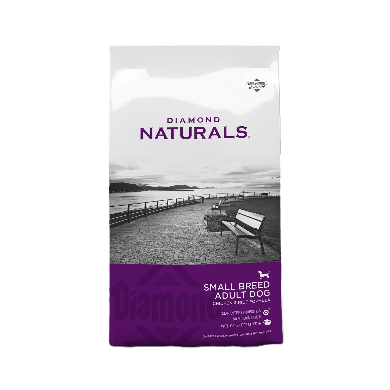 Diamond Naturals Small Breed Adult Dog Chicken & Rice Formula Dog Food, 6-Lb