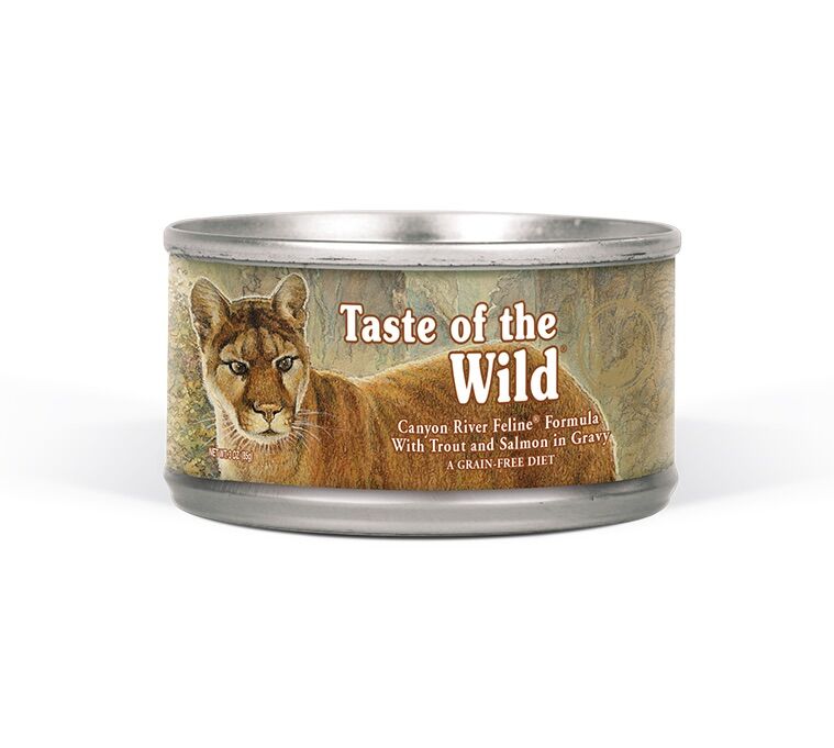 5.5oz Taste of the Wild Rocky Mtn Cat Food Wet Cat Food