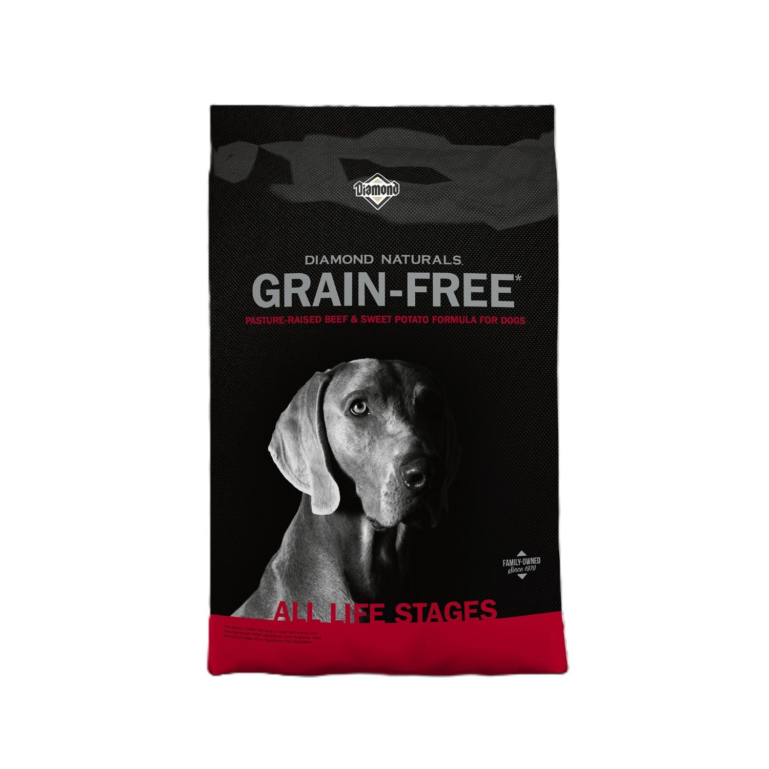 Diamond Naturals Grain-Free Pasture-Raised Beef & Sweet Potato Dog Food, 5-Lb