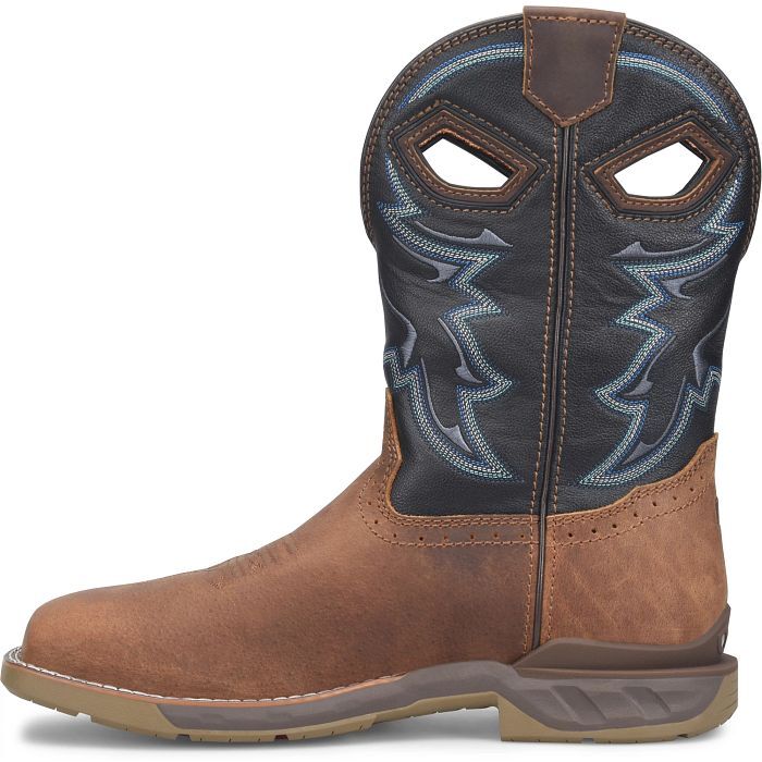 Double H Men's Geddy 11-In Waterproof Wide Square Composite Toe Roper Boot