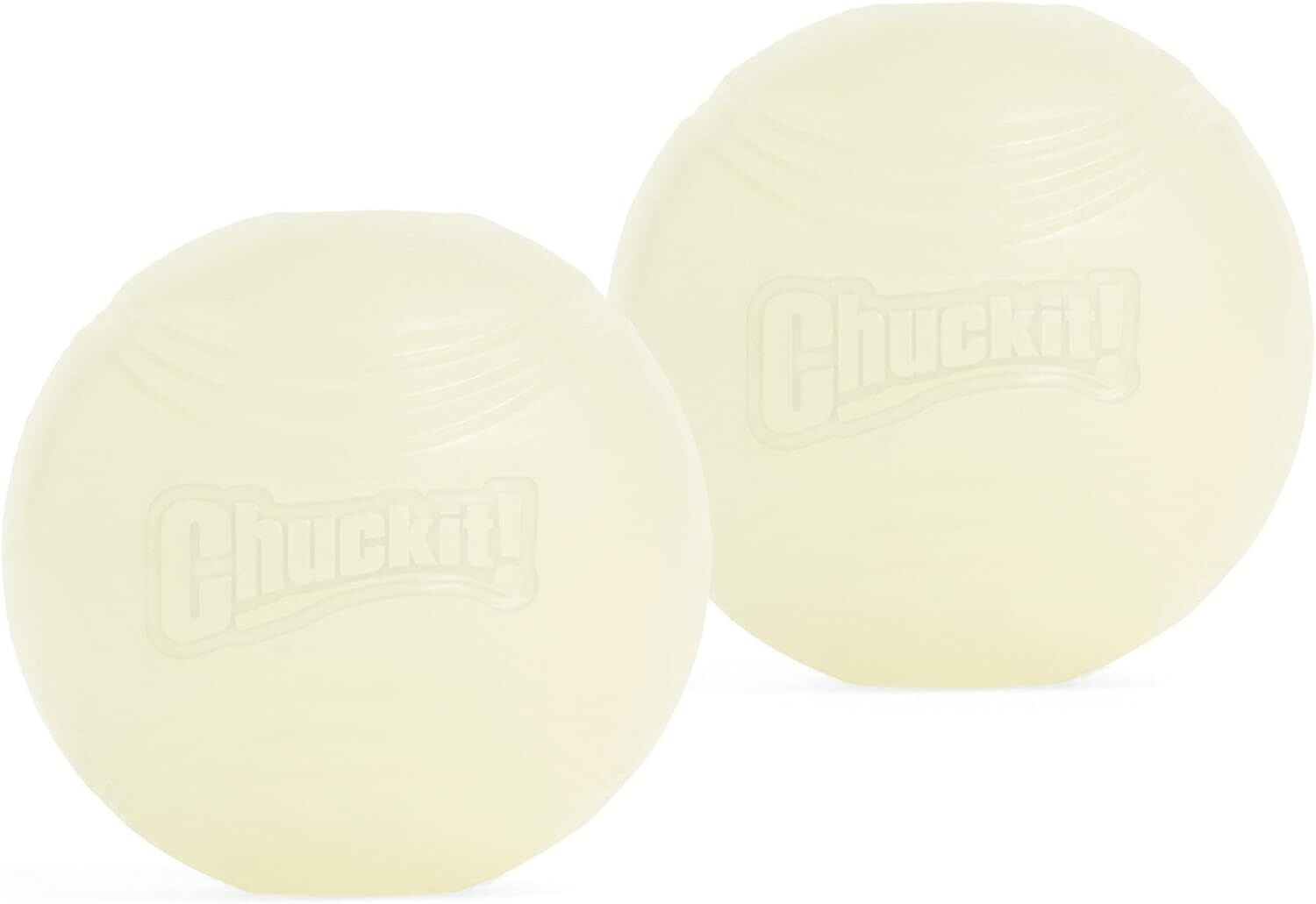 Chuckit! Medium Max Glow Balls, 2-Pk