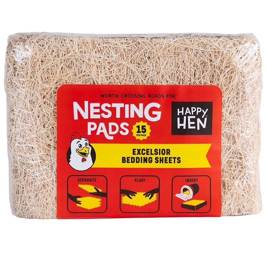 Happy Hen Treats Nesting Pads, 15-Pk