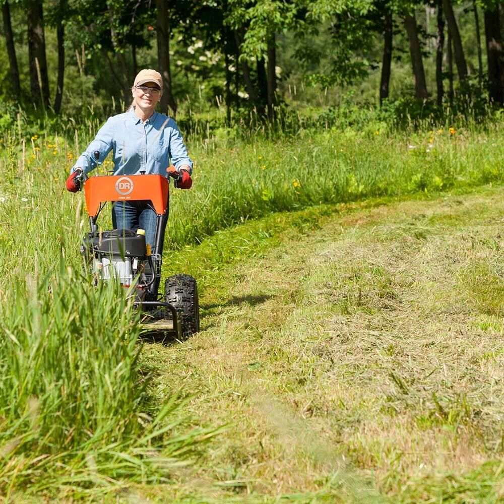 DR Power Equipment 10.5-HP Pro 26-In Gas Walk Behind Field & Brush Mower