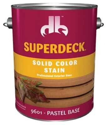 Duckback Superdeck Pastel Self-Priming Stain Solid Color Satin, 1-Gal