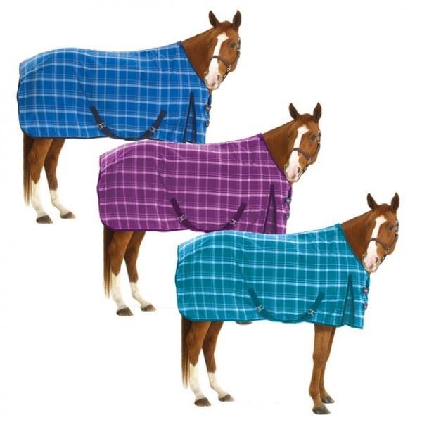 Equi-Essentials EZ-Care Plaid Stable Sheet Assortment, 72-In
