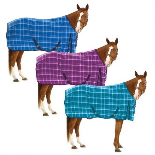 Equi-Essentials EZ-Care Plaid Stable Sheet Assortment, 78-In