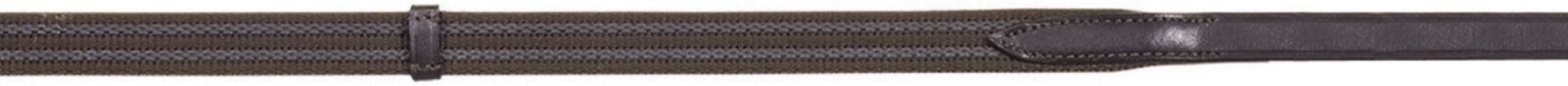 Camelot Saddlery Brown Anti-Slip Reins With Stops, 3/4-In x 54-In