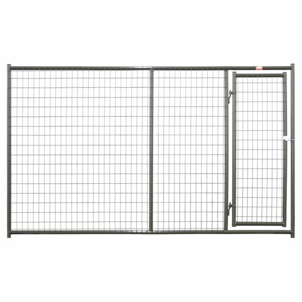 Behlen Country Gray Ruff Guard Kennel 1-Door Panel, 10-Ft x 6-Ft