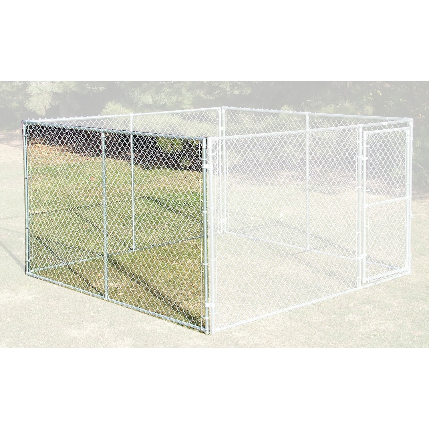 Behlen Country Galvanized Value Chain Link Kennel Expansion Panel, 10-Ft x 6-Ft
