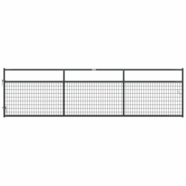 Behlen Country Gray Frontier Gate, 16-Ft x 50-In