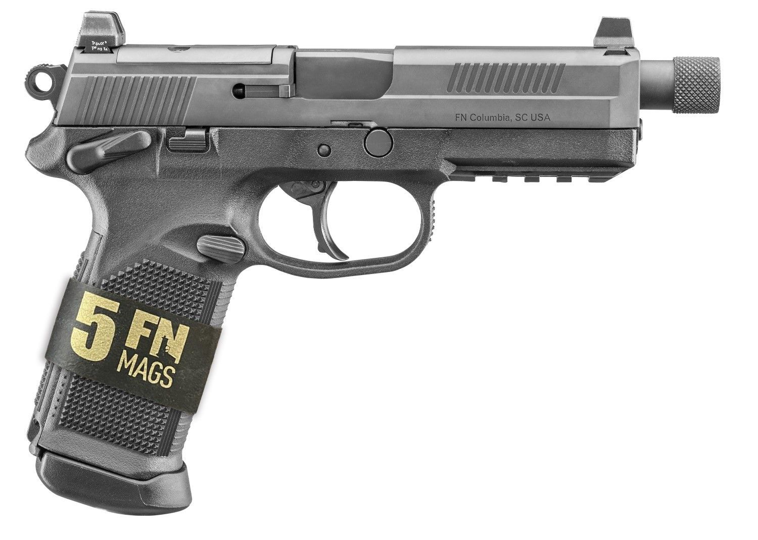 FN FNX-45 Tactical .45 ACP Full Size Pistol, 15-Rd