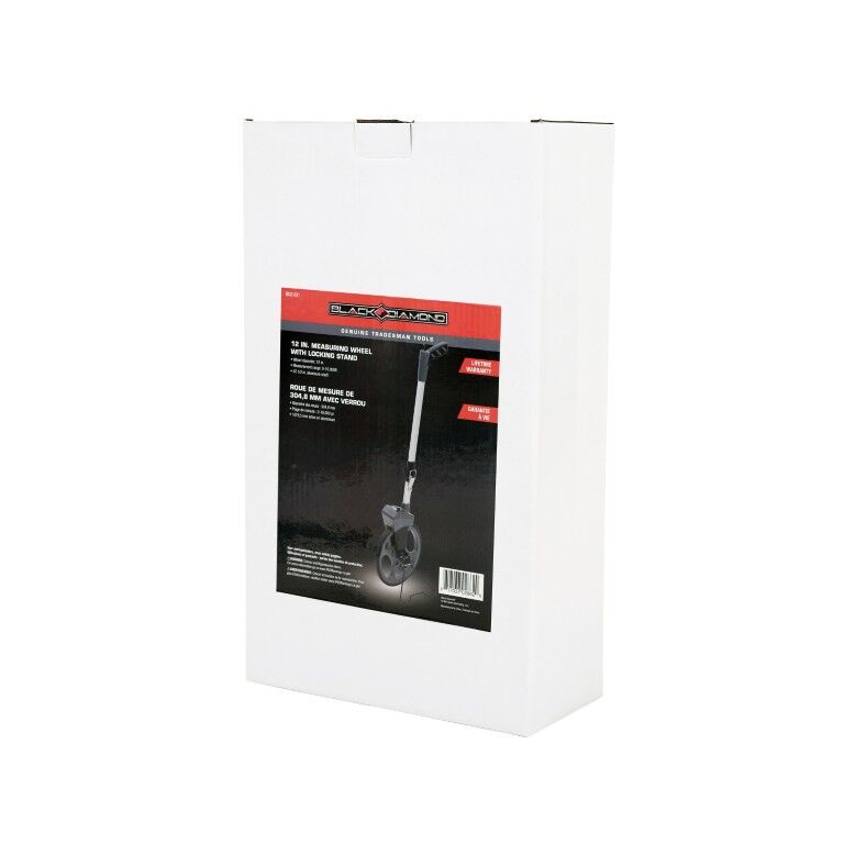 Black Diamond Measure Wheel With Locking Stand, 12-In