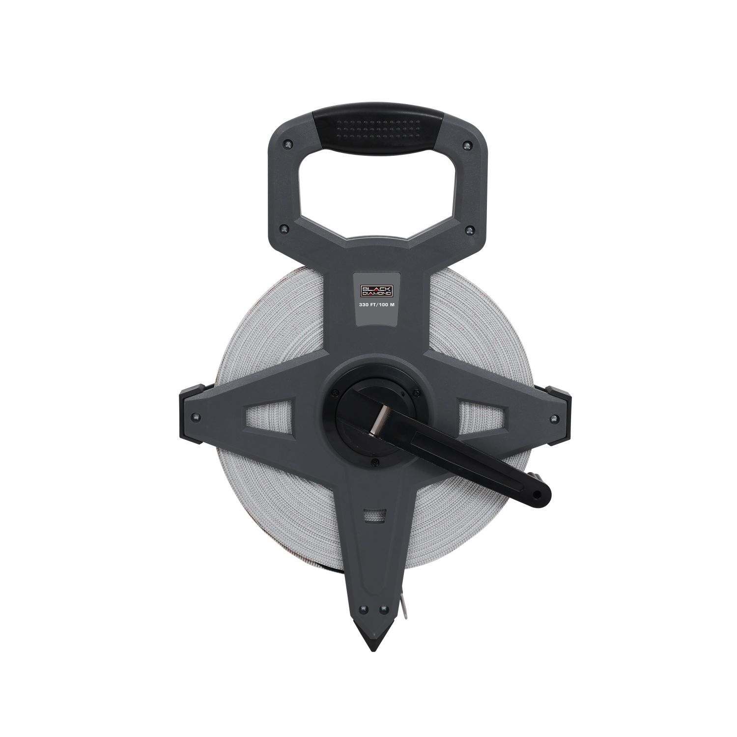 Black Diamond Open Reel Measuring Tape, 330-Ft