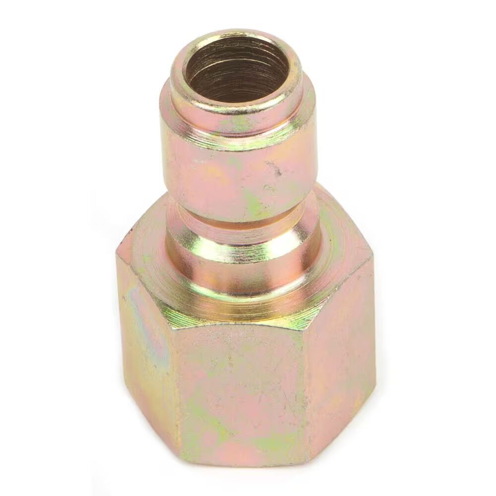 Forney Quick Connect 3/8-In FNPT Plug, 4200-PSI
