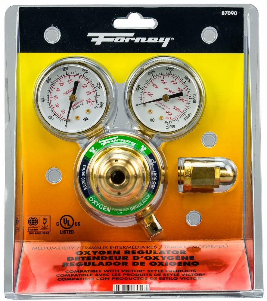 250 Series Oxygen Regulator, 2" Side Mount