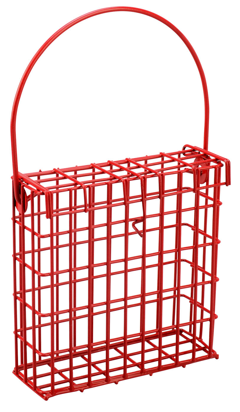 Suet Cake Feeder in Red