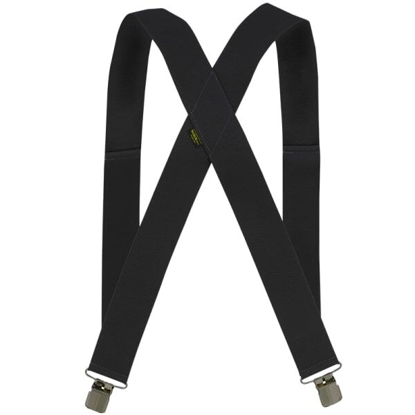 Welch Workwear Men's 2-In X-Back Casual Clip-On Suspender in Grey, 46-In