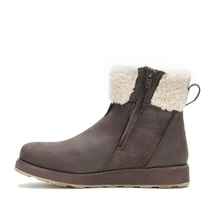 Kamik Women's Ariel F Zip Boots in Dark Brown