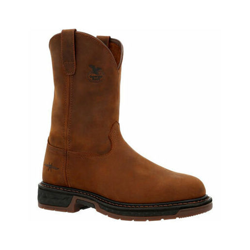 Men's Carbo-Tec LT Pull-On Work Boot in Brown