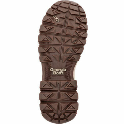 Women's Eagle Trail Pull-On Work Boot in Brown