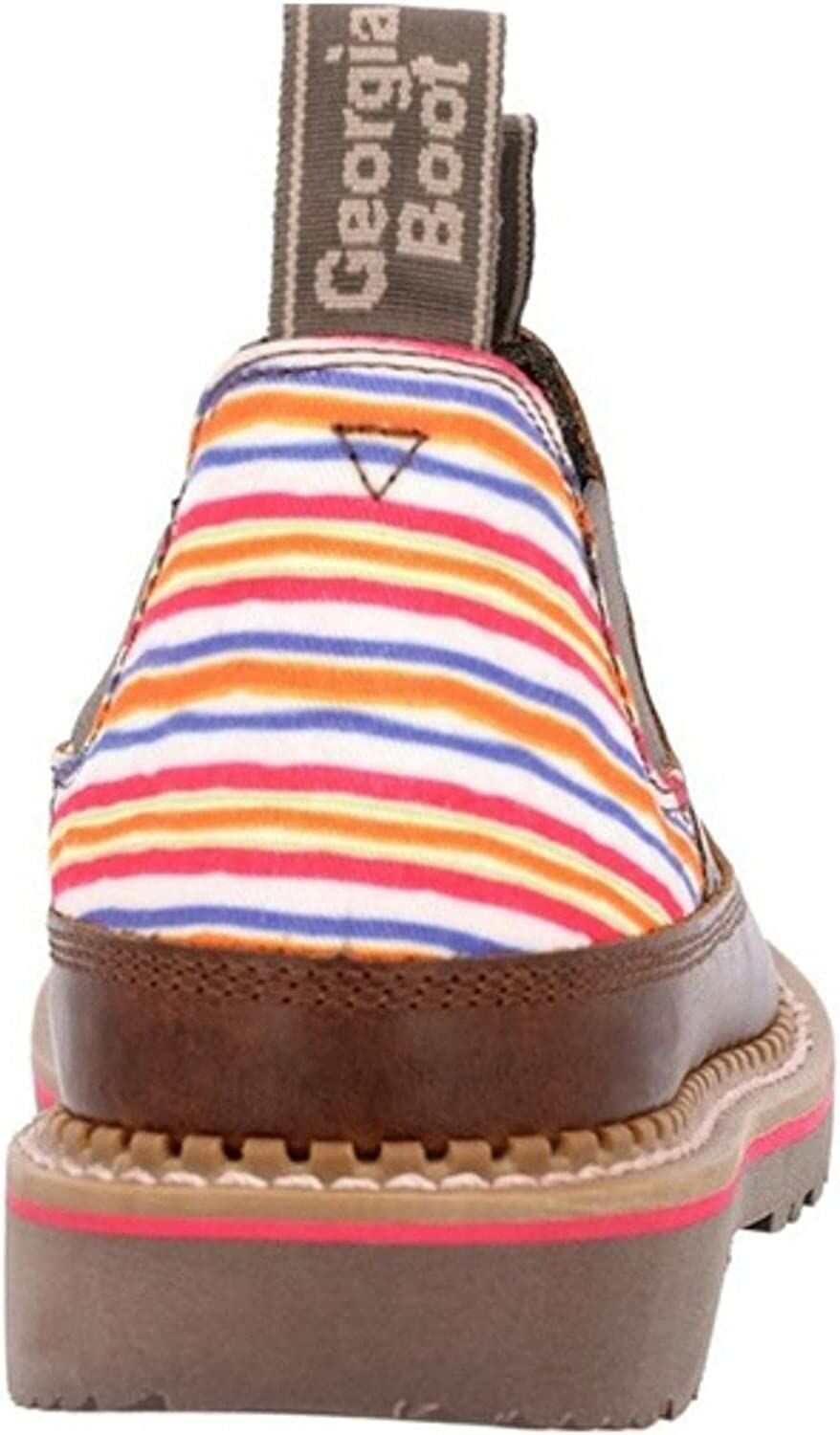 Women's Georgia Stripe Moc Toe Romeo