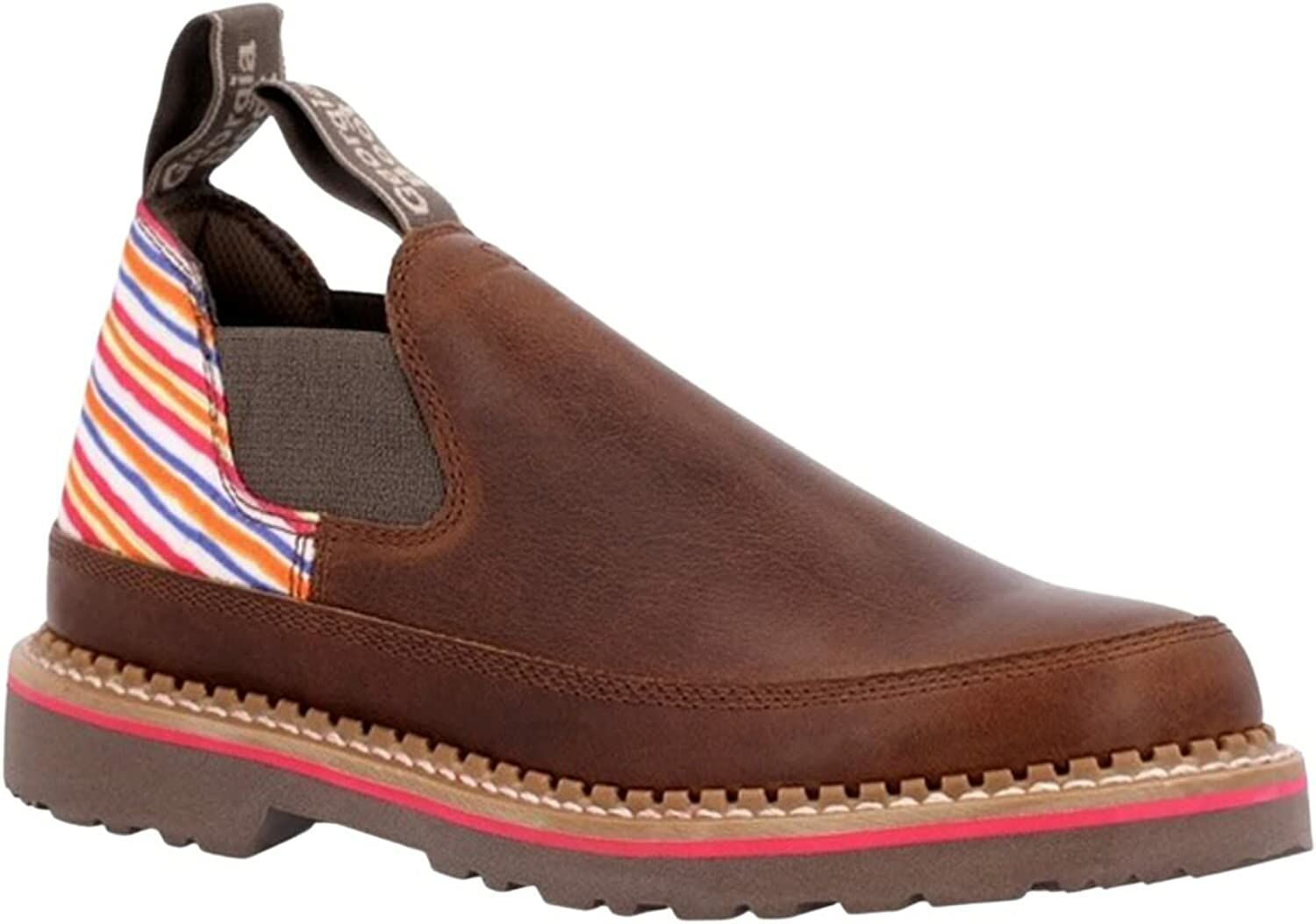 Women's Georgia Stripe Moc Toe Romeo