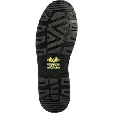 Georgia Men's Mossy Oak Bottomlands Romeo Work Shoe in Brown Camo