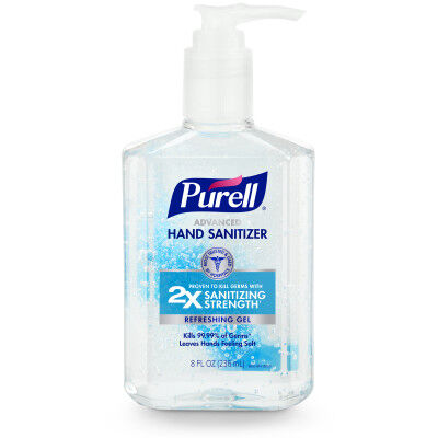 Purell Advanced Hand Sanitizer Gel, 8-Oz