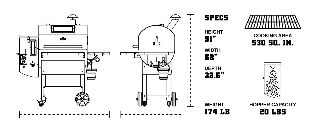 Green Mountain Grills Ledge Prime 2.0 Grill