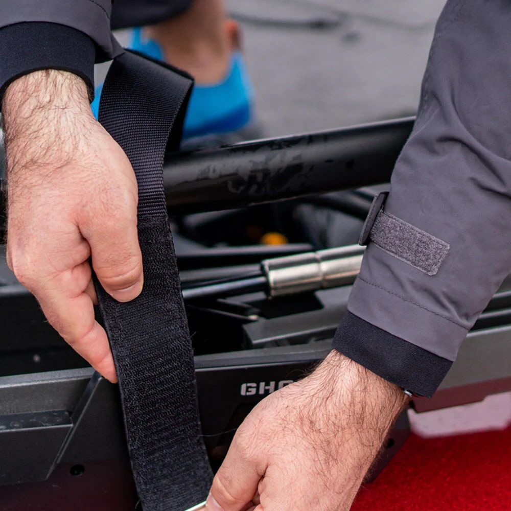 Grundens Men's Transmit Jacket in Anchor Grey