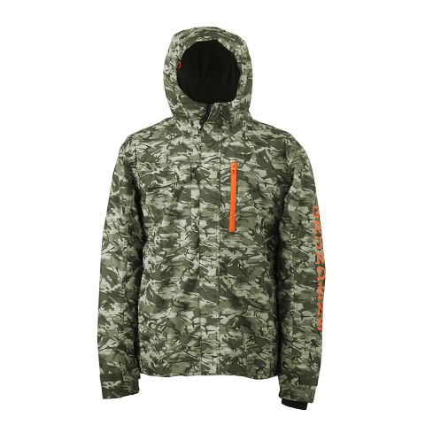 Grundens Men's Transmit Jacket in Refraction Camo