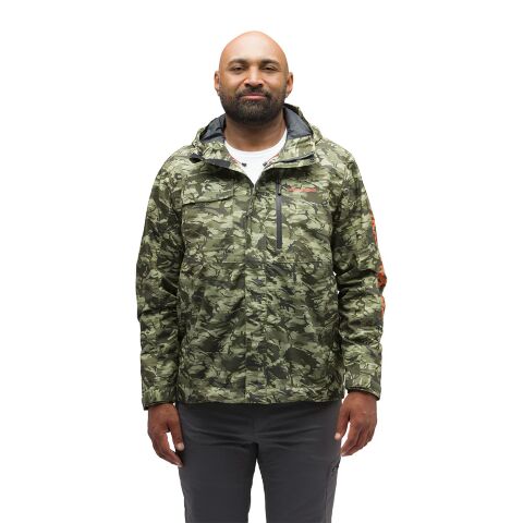 Grundens Men's Transmit Jacket in Refraction Camo