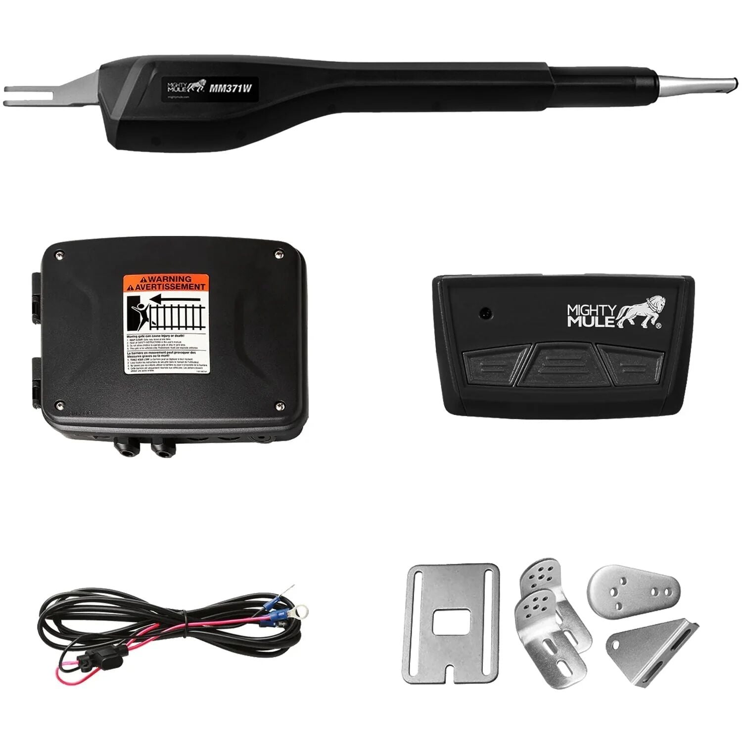 Mighty Mule 371 Smart Single Gate Opener Ranger7S Estate Kit
