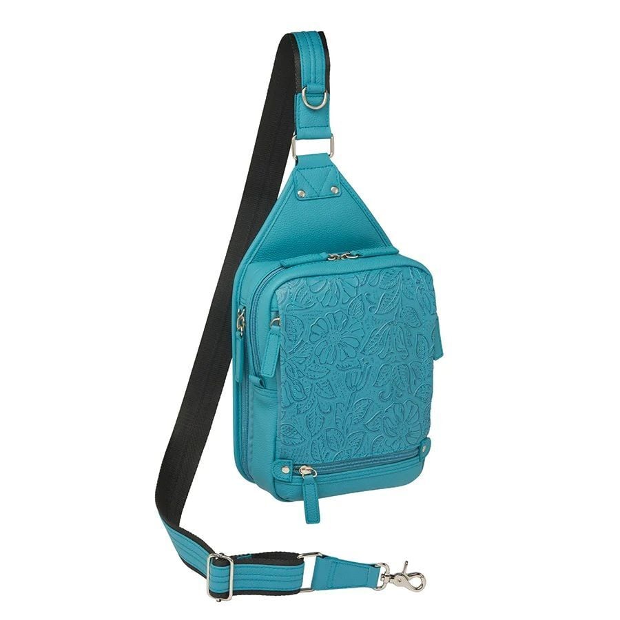 Gun Tote'n Mamas Mini Sling Concealed Carry Bag Distressed Buffalo