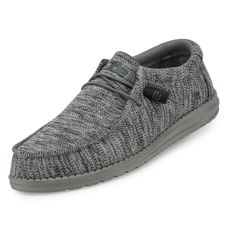 Men's Wally B Sox Moc in Grey 