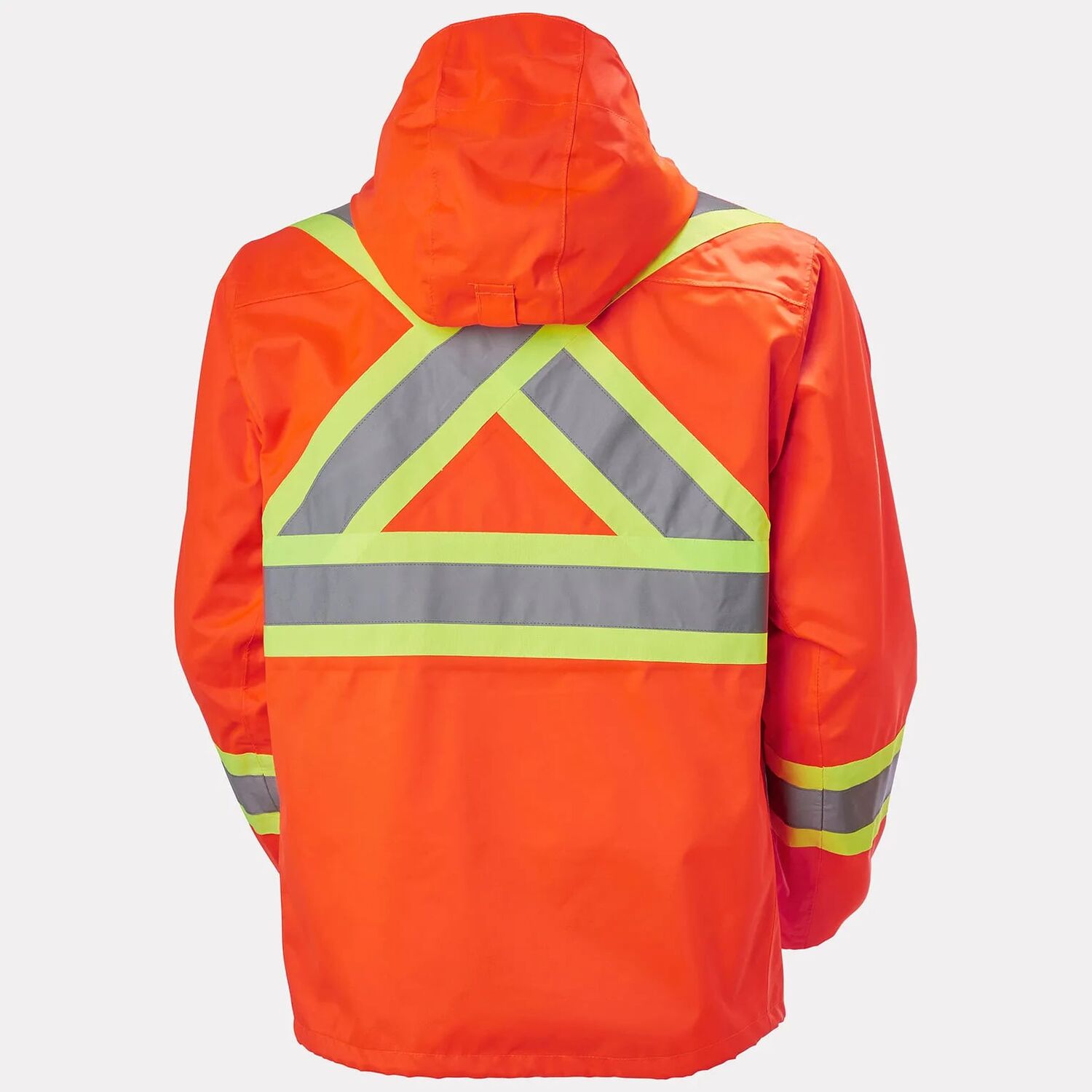 Helly Hansen Men's Alta Hi Vis Waterproof Shell Jacket CSA in Orange