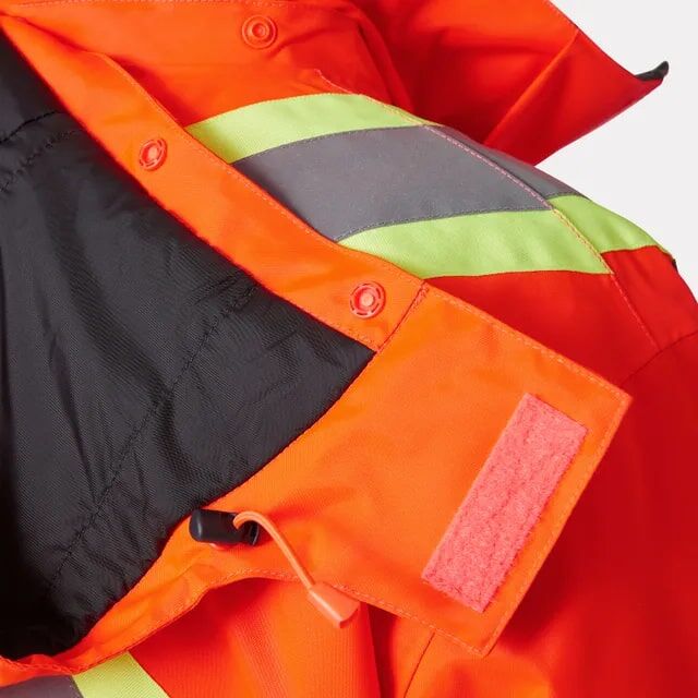 Helly Hansen Men's Alta Hi Vis Waterproof Insulated Winter Jacket CSA in Orange