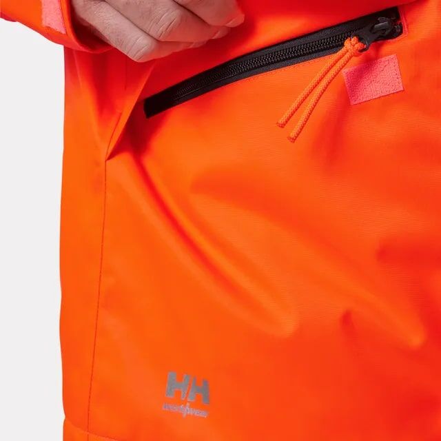 Helly Hansen Men's Alta Hi Vis Waterproof Insulated Winter Jacket CSA in Orange