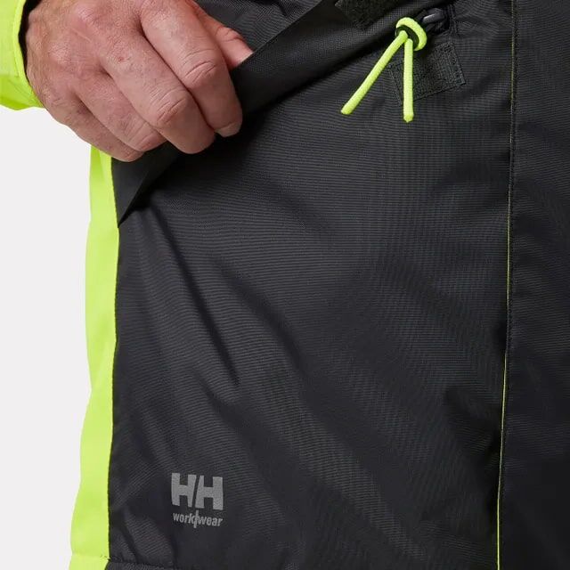 Helly Hansen Men's Alta Hi Vis Waterproof Insulated Winter Jacket CSA in Yellow