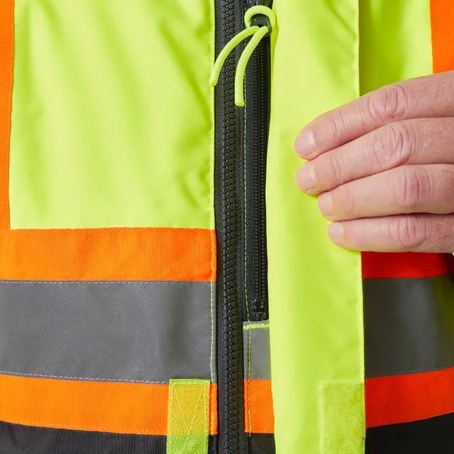 Helly Hansen Men's Alta Hi Vis Waterproof Insulated Winter Jacket CSA in Yellow