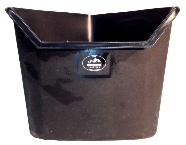 High Country Plastics Black Corner Feeder, 24-In