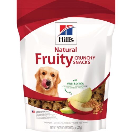 Hill's® Natural Fruity Crunchy Snacks with Apples & Oatmeal Dog Treat, 8.8-Oz