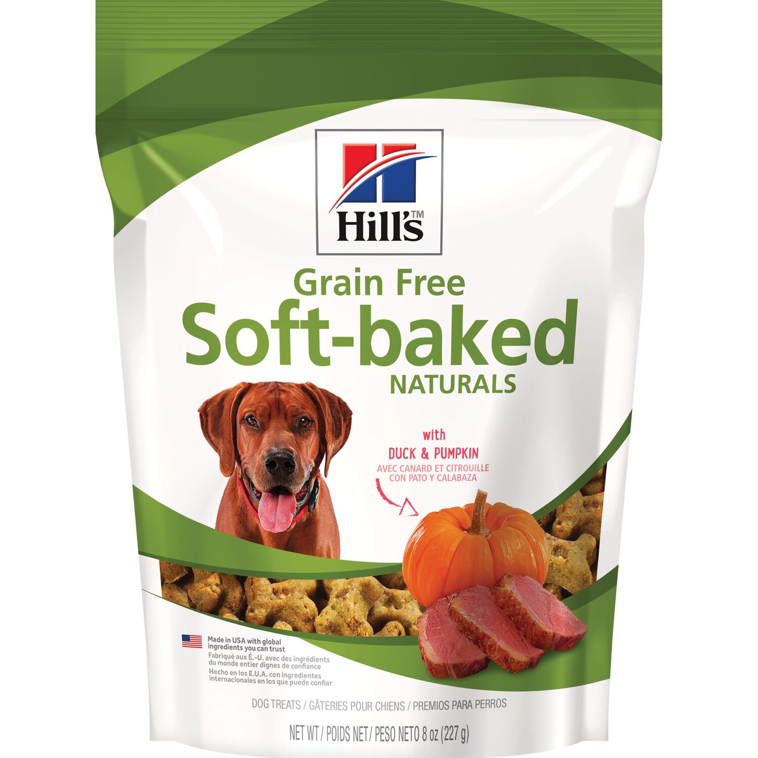 Hill's® Grain Free Soft-Baked Naturals with Duck & Pumpkin Dog Treats, 8-Oz